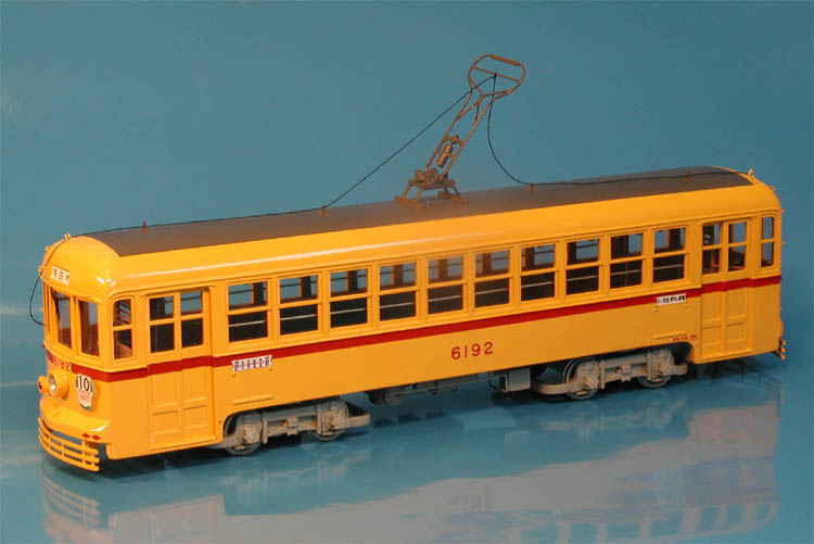 1949/51 tokyo metropolitan transport bureau 6135-6174 & 6175-6241 series (1965-1978 paint scheme). SPTC106-3 Model 1 45