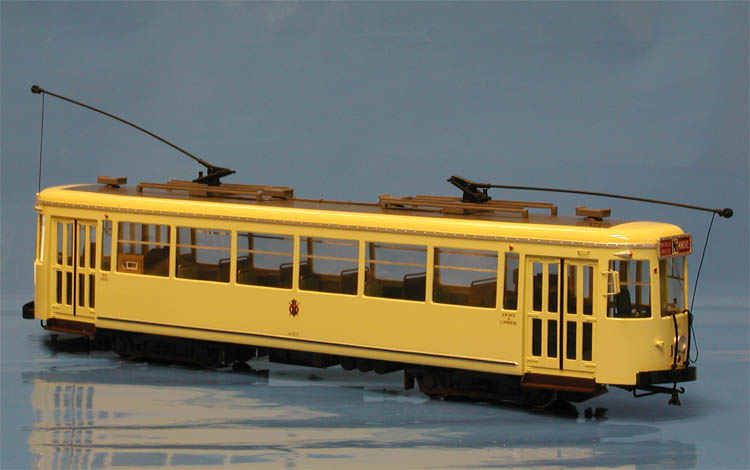 1957/58 sncv/nmvb "standard exibition" (type se) tram (brabant group of routes) SPTC199-1 Model 1 43