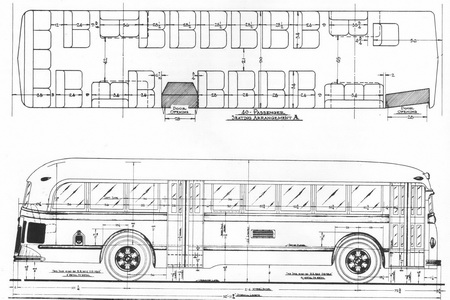 1937 white 788 transit bus kit SPTC211.00K Model 1 48