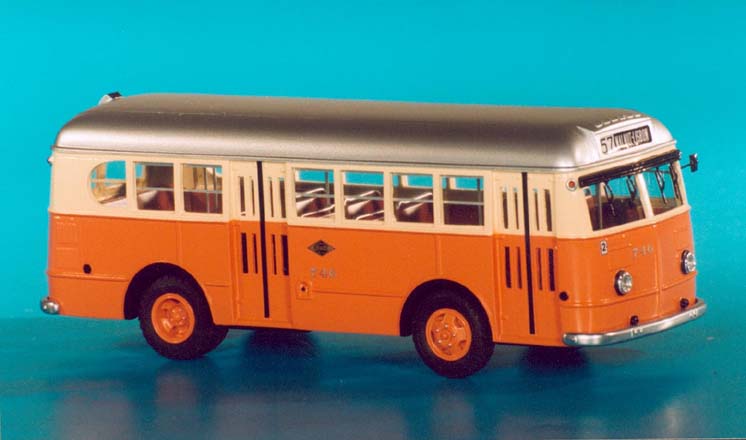 1939/40 ford transit 09-b (the milwaukee electric ry & transport co. 746-749; 767-776; 782-791 series) SPTC227 Model 1 48