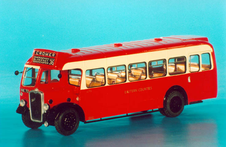1947/50 bristol l5g (eastern counties omnibus co ltd; ecw b35r body) SPTC229-1 Model 1 43