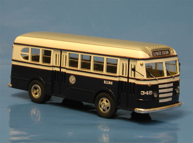1945/47 ford transit 59-b/79-b (chicago & west towns railway co. 333-342 series) SPTC230h Model 1 48