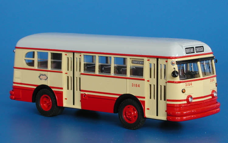 1946/47 ford transit 79-b (city of detroit, department of street railways, 2901-3200 series) SPTC230j Model 1 48