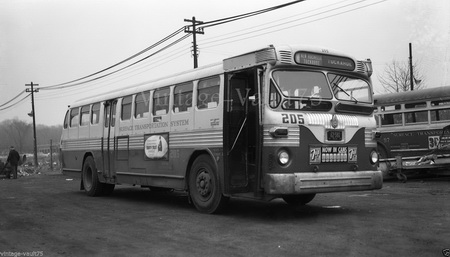 1950 twin coach 45-s (westchester street transportation corporation 200-219 series). SPTC235.07 Model 1 48