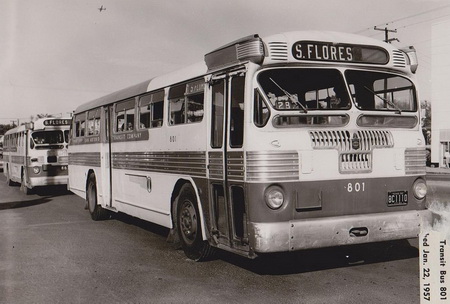1948 twin coach 44-s (san antonio transit system 801-861 series). SPTC236.07 Model 1 48