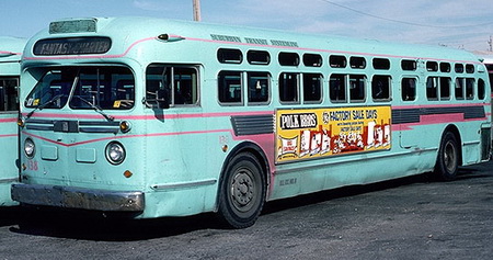 1954 gm tdh-5105 (suburban transit system 138-139 series; acq. in 1965, ex-connecticut). SPTC238.27 Model 1 48