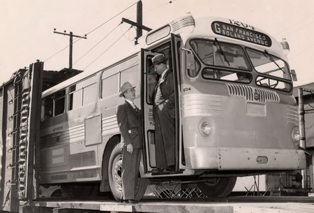 1946/47 twin coach 44-d (key system transit lines 1201-1220 series). SPTC241.03 Model 1 48