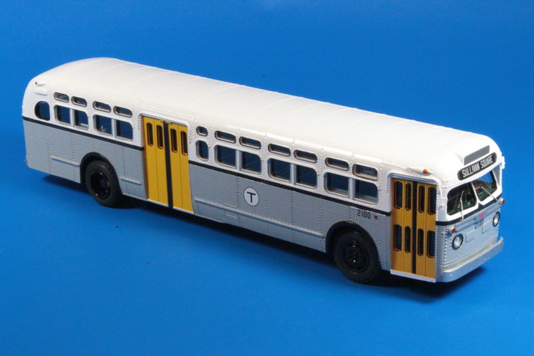 1952/54 GM TDH-5104/5106 (MBTA Boston 2100-2141 series). SPTC247.02-1 Model 1 48