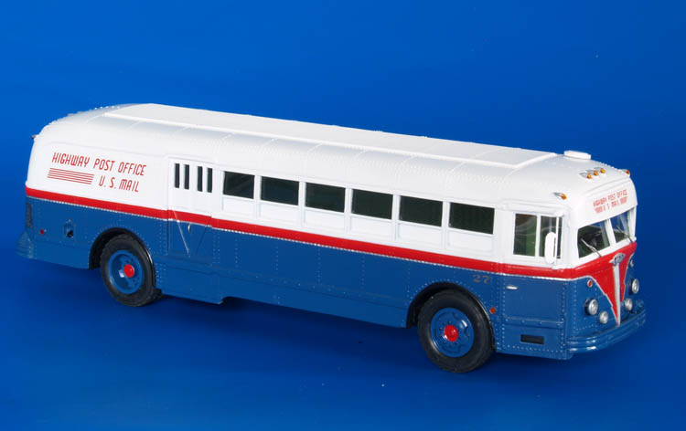 1948/49 white 798 highway post office bus SPTC251 Model 1 48