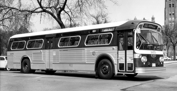 1964/65 flxible f2d6v401-1 (chicago transit authority 3000-3238 series) SPTC254.01 Model 1 48