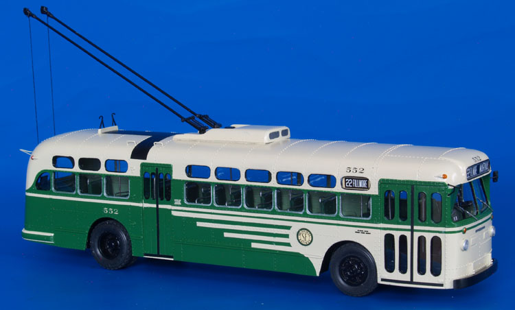 1948/49 Marmon-Herrington TC-44 Trolleybus (San Francisco Municipal Railway 550-569; 660-739 series).