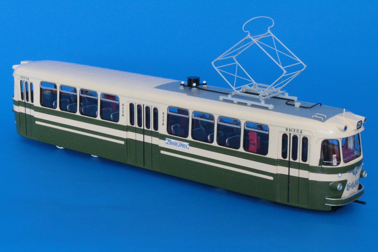 1963/69 leningrad lm-57 (5000-series) - original livery (green & cream) SPTC9-0 Model 1 43