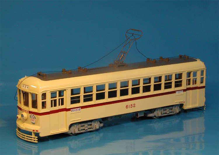 1949/51 Tokyo Metropolitan Transport Bureau 6135-6174 & 6175-6241 series (1959-1965 paint scheme). SPTC106-2 Model 1 45
