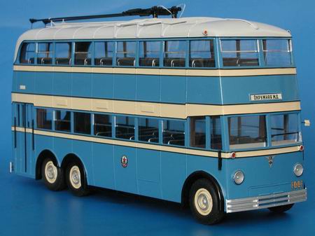 1937 Moscow AEC 664T/English Electric Trolleybus. SPTC111a Model 1 43