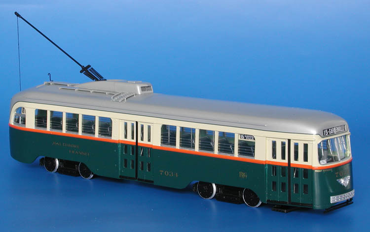 1940/42 Baltimore Transit Co. Pullman-Standard PCC (7034-7097; 7335-7403 series) SPTC150a Model 1 48