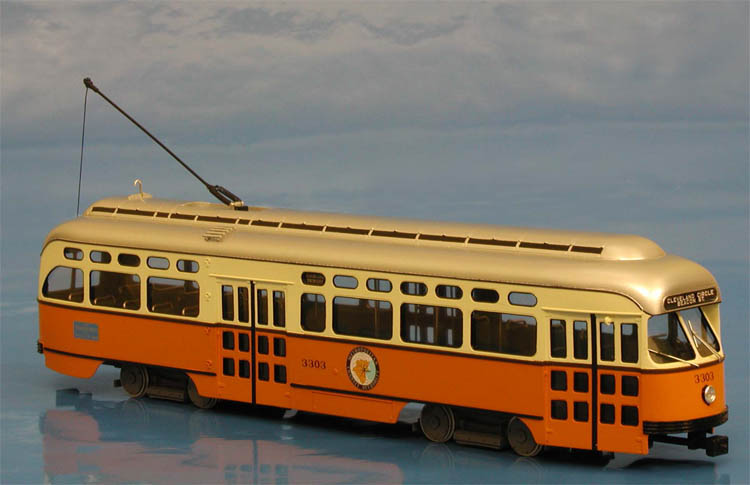 1951 Metropolitan Transit Authority Pullman-Standard "Picture Window" PCC (3272-3321 series) SPTC171 Model 1 48