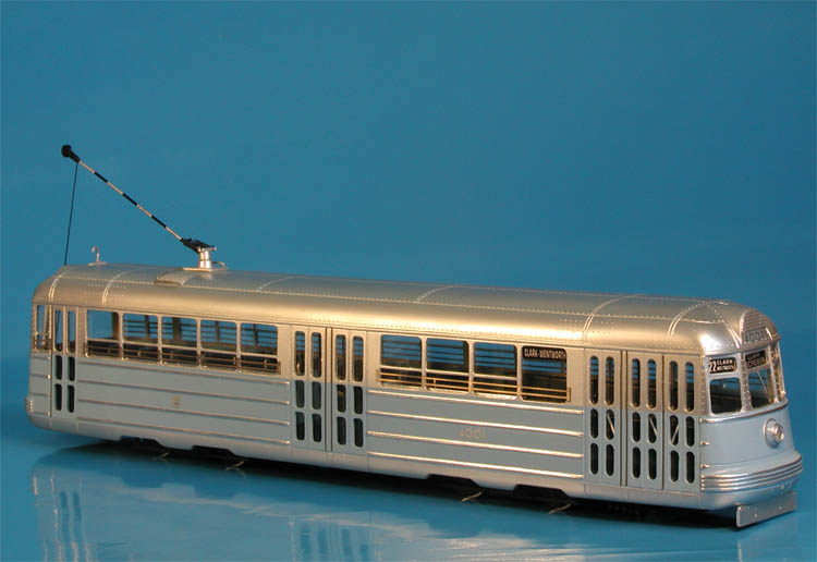 1934 chicago surface lines pullman-standard pre-pcc car#4001 SPTC174 Model 1 48