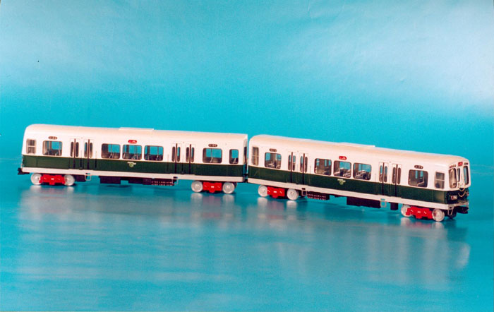 1964 Chicago Transit Authority Pullman-Standard 2001-2180 series Rapid Transit Car (set)