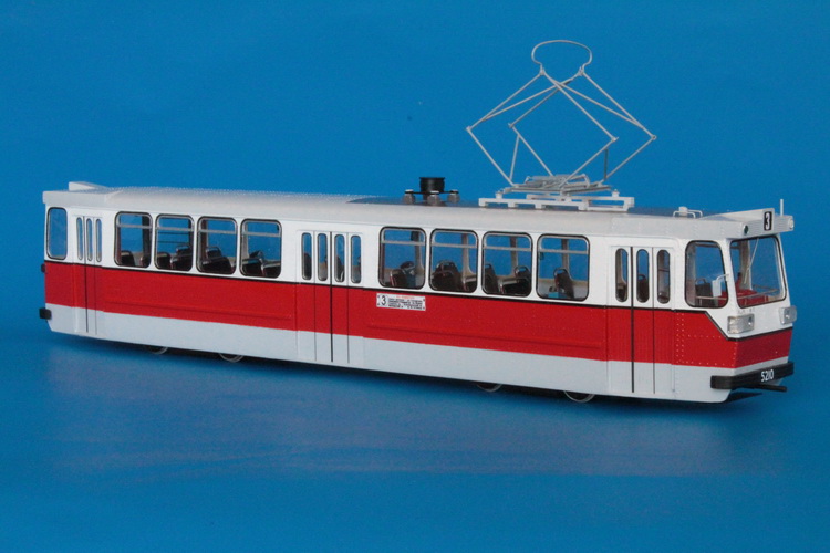 leningrad lm-67 tram (car 5210) . SPTC19 Model 1 43