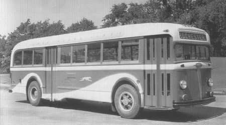 1938 white 788 (central greyhound lines 1405-1407 series) SPTC211.06 Model 1 48