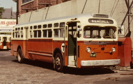 1950/51 GM TDH-4509 (Metropolitan Bay Transit Authority 2600-2669 series). SPTC216.06-1 Model 1 48