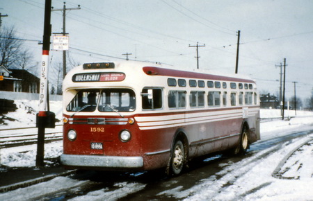 1954 GM TDH-4512 (Toronto Transit Commission 1560-1599 series).