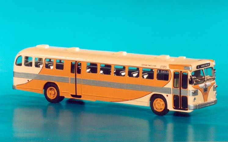 1951 twin coach 52-s2p (cleveland transit system #3785). SPTC222 Model 1 48