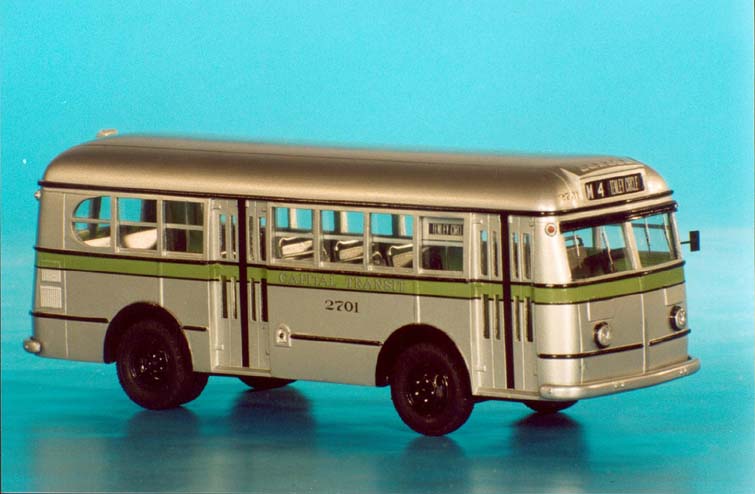 1939/40 ford transit 09-b (washington capital transit co. 2701-2730 series) SPTC227a Model 1 48