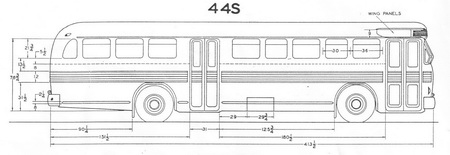 1949/50 twin coach 44-s kit (small window design) SPTC235.00K Model 1 48