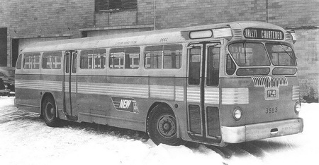 1947 twin coach 44-s (cleveland transit system 3660-3709 series). SPTC236.01 Model 1 48