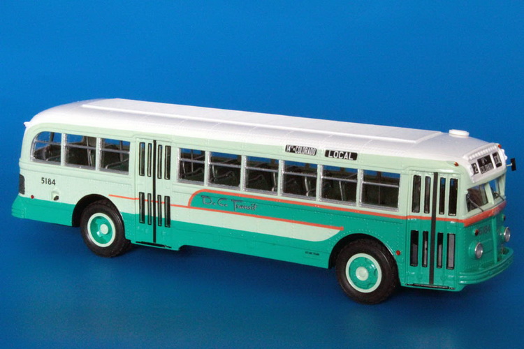 1947/48 white 798 (d.c.transit system 5100-5199 series) - post'56 livery. SPTC243.09-1 Model 1 48