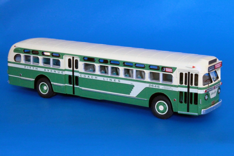 1959 GM TDH-5106 (Fifth Avenue Coach Lines 2645-2694 series). SPTC246.02 Model 1 48