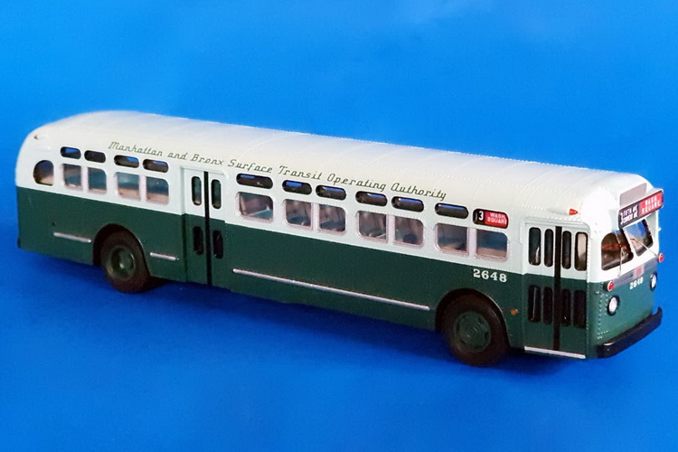 1958/59 gm tdh-5106 (manhattan & bronx surface transit operating authority 2605-2694 series) SPTC246.02A Model 1 48