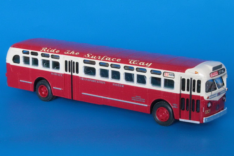1953 gm tdh-5104 (surface transportation corp. 1090-1099 series) SPTC246.03 Model 1 48