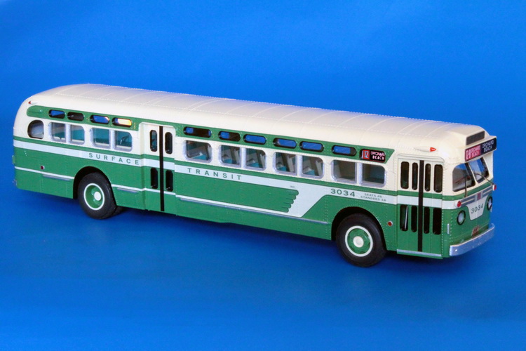 1959 GM TDH-5106 (Surface Transit Inc. 3020-3059 series). SPTC246.04 Model 1 48