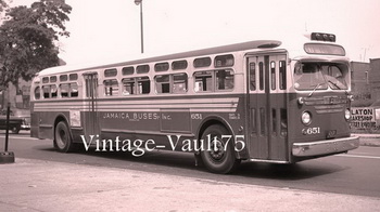 1958 GM TDH-5106 (Jamaica Buses Inc. 651-655 series).