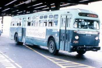 1956 gm tdh-5106 (manhattan & bronx surface transit operating authority #3100). SPTC248A Model 1 48