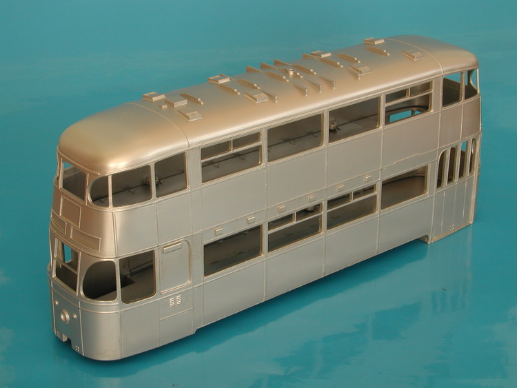 1936/37 liverpool corporation "green goddess" tram (post'50/53 version) kit SPTC442K Model 1 43