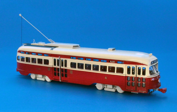 1949 Toronto Transportation Commission Canadian Car & Foundry PCC (Orders 1671/1830, A-7 class, 4400-4499 series) - original livery