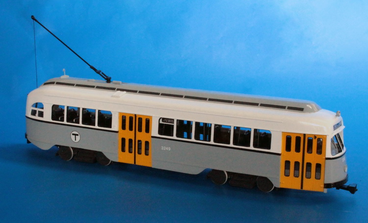 1945/46 MBTA Boston Pullman-Standard PCC (Order W6710) - MBTA Gray/White/Yellow livery.