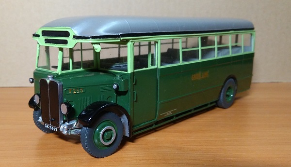 AEC Regal T «Green Line» - Wistow Models (handbuilt from kit) F713-15 Model 1 43